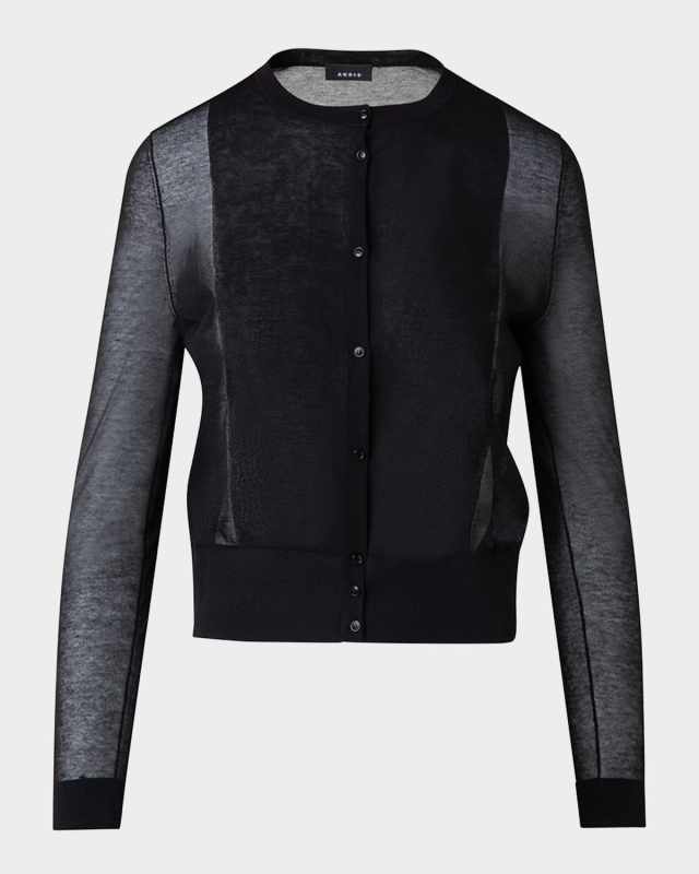 Sheer Knit Cardigan